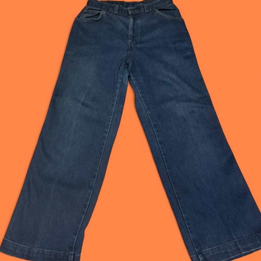Authentic Vintage October 1983 Levi's 517 Orange Tab Bootcut Jeans W28 L27